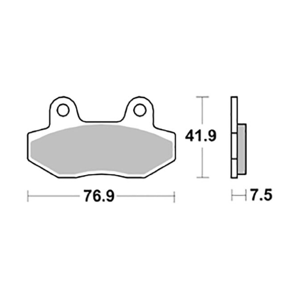 SBS 200HM Brake Pads GARELLI Flexi 125 CC 12/13