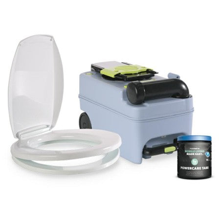 Kit de repuesto Dometic para inodoros CT3000 y CT4000 (asiento, tapa y depósito de residuos para autocaravanas) 9600000458