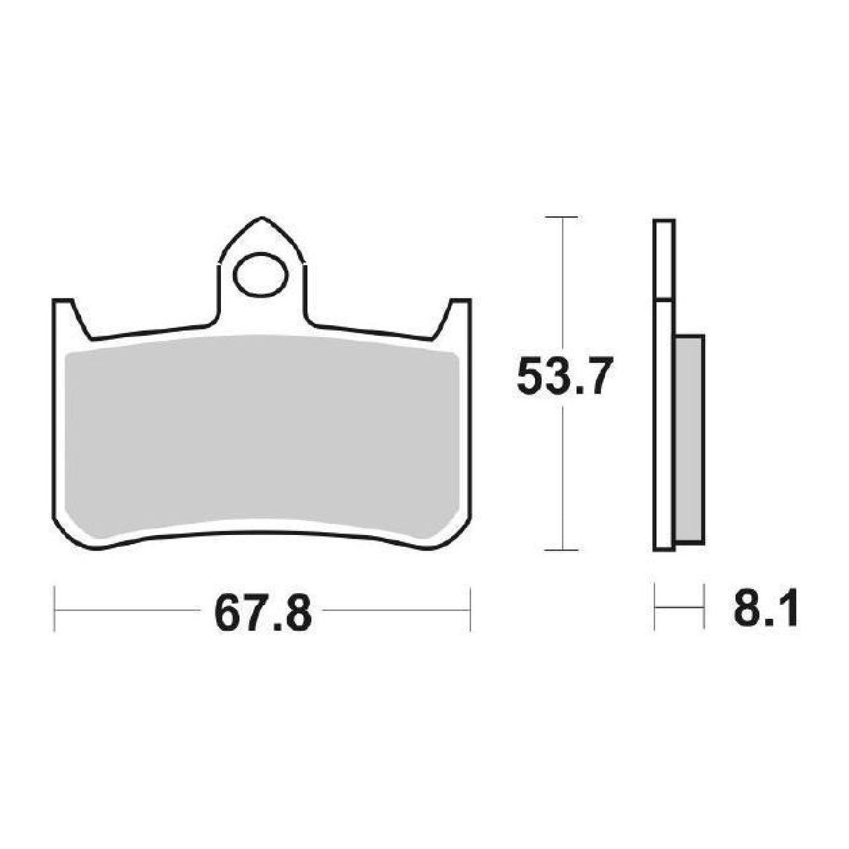 SBS 622DC Racing Front Brake Pads HONDA NSR RK (MC18) 250 CC 89