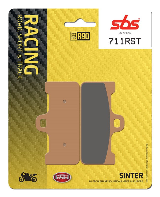 Pastillas de freno delanteras SBS RACING 711RST para BMW HP4 Race (K60) cc 2017-2018