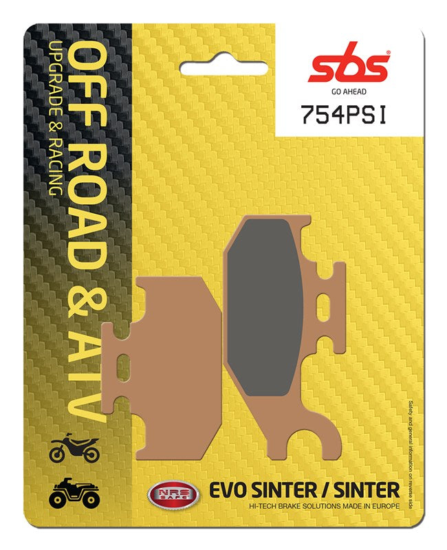 Pastillas de freno SBS 754PSI BOMBARDIER-CAN AM DS cc 2006 2007