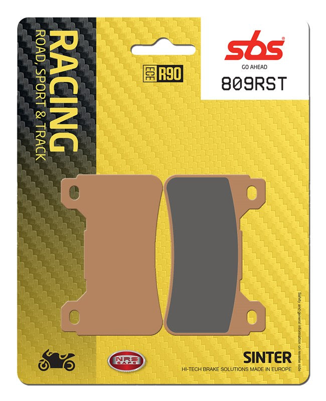 SBS RACING 809RST Front Brake Pads for Honda CBR RR (PC37A) 2005-2006