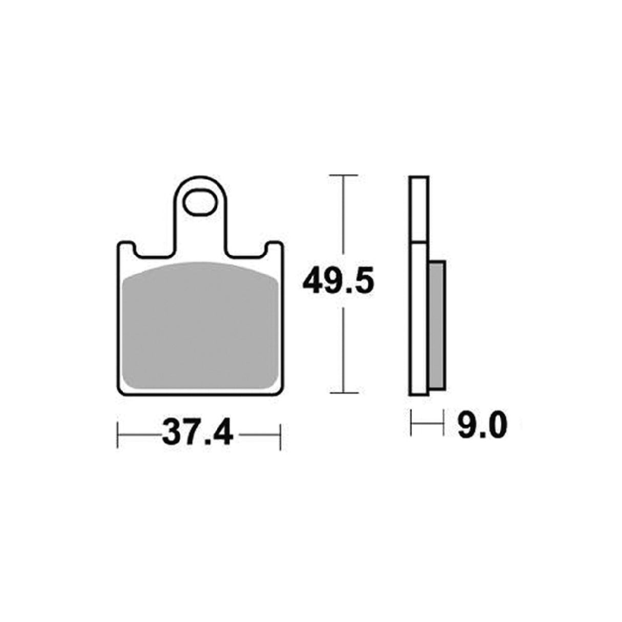 SBS 838DS-2 Racing Front Brake Pads KAWASAKI ZX6R Ninja 600 CC 07/16