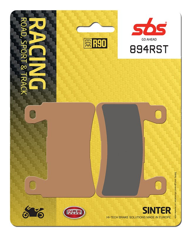 SBS-Bremsbeläge vorne RACING 894RST KAWASAKI ZX6R Ninja ABS FDF 13 17