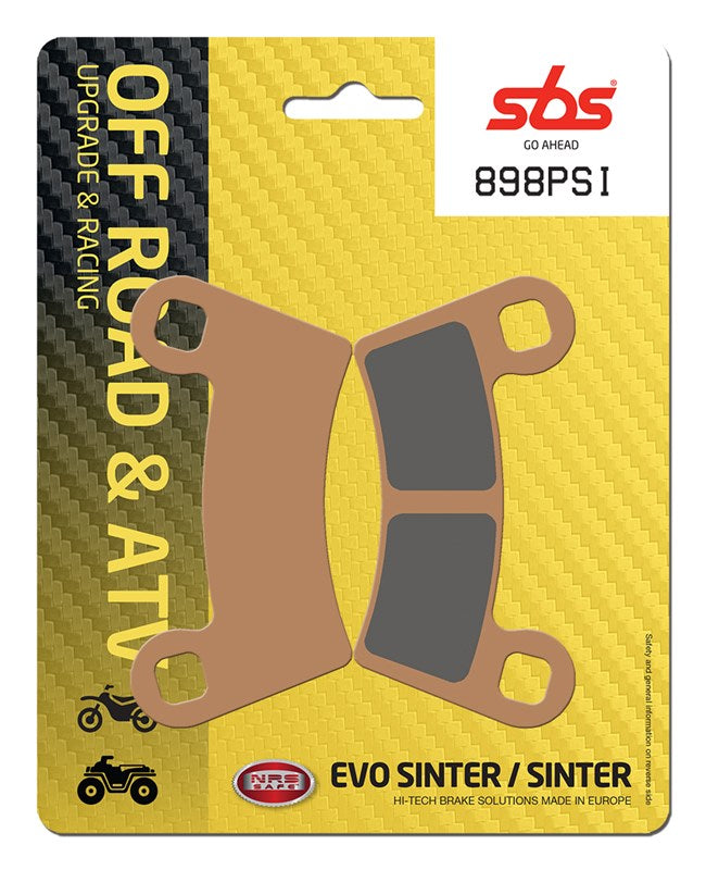 Bremsbeläge SBS 898PSI POLARIS Outlaw MXR cc 2009 2013