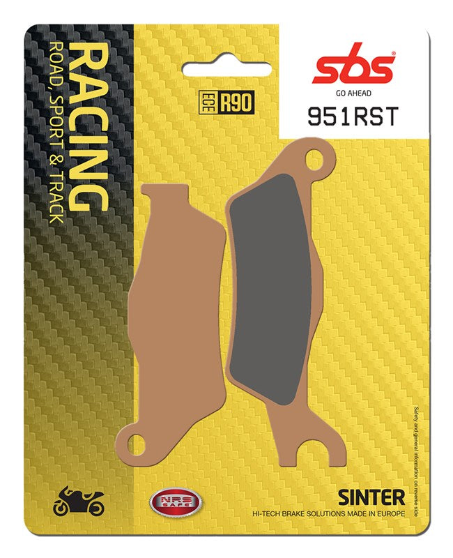 Pastillas de freno delanteras SBS RACING 951RST para SUZUKI GSX R cc 2017-2021