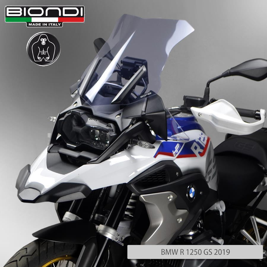 Biondi Gust Cupolino Alto Fumé Chiaro BMW R1200GS R1250GS e ADV - Large