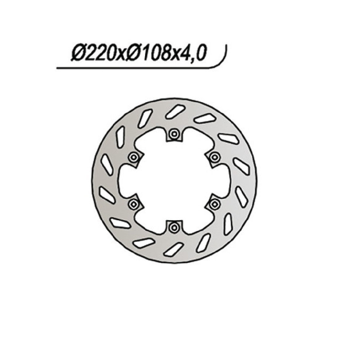 NG 003 Brake Disc GILERA Cannibal 50 CC 96/98