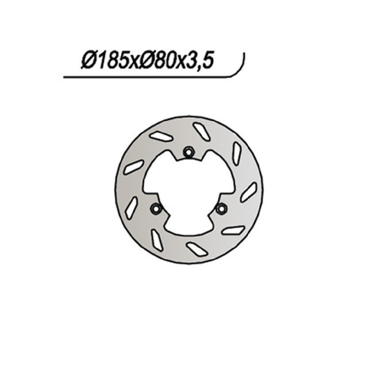 NG 010 Bremsscheibe RIEJU RJ Supermotard 50 cm³ 99/01
