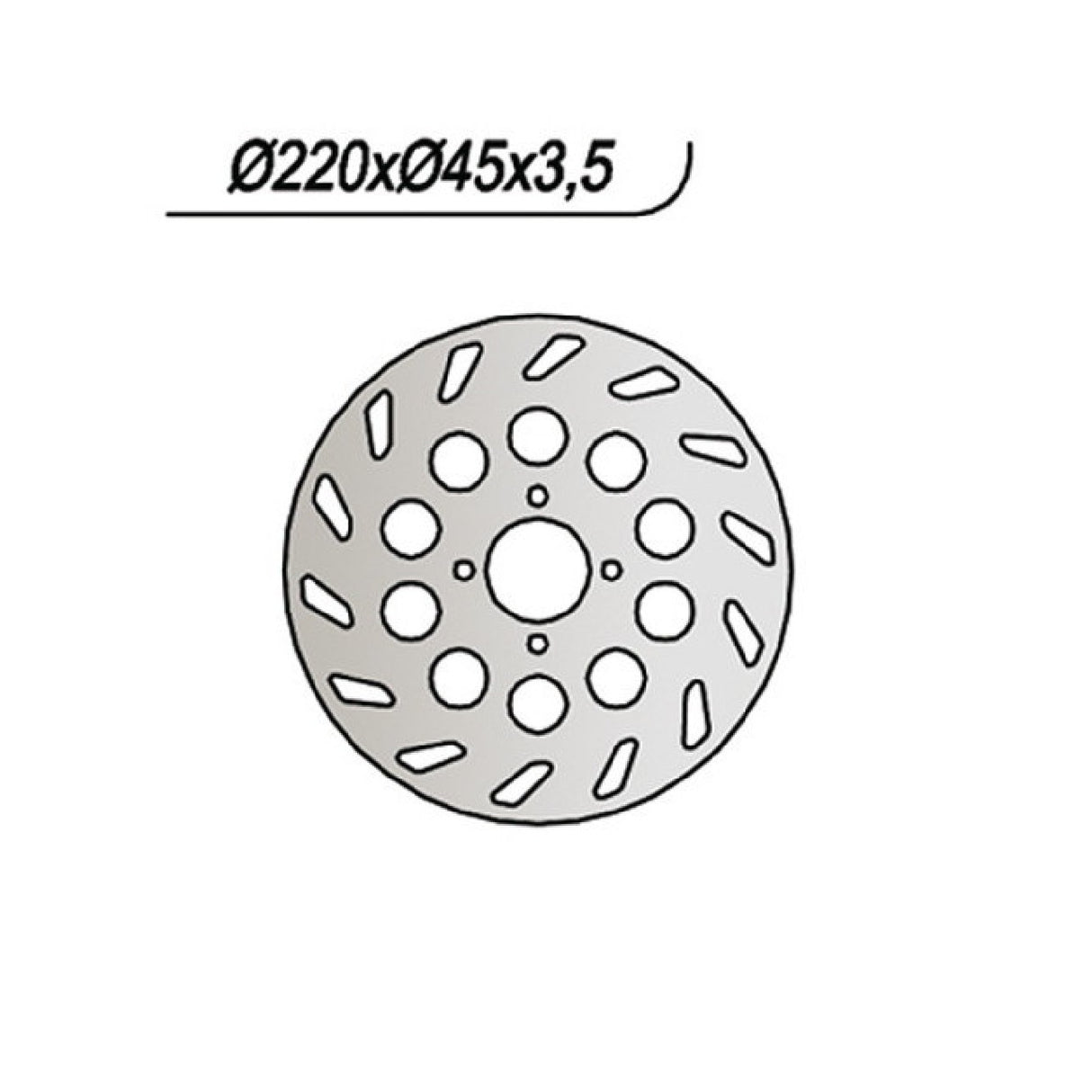 NG 015 Bremsscheibe RIEJU RS 1 AM 50 CC 95/96