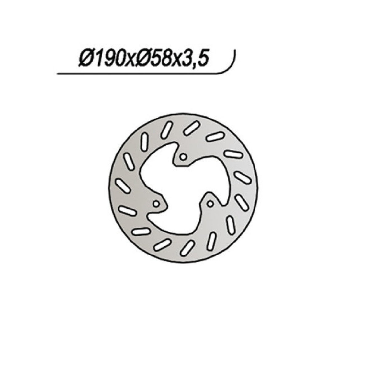 NG 023 Bremsscheibe APRILIA Area 51 50 CC 98/00