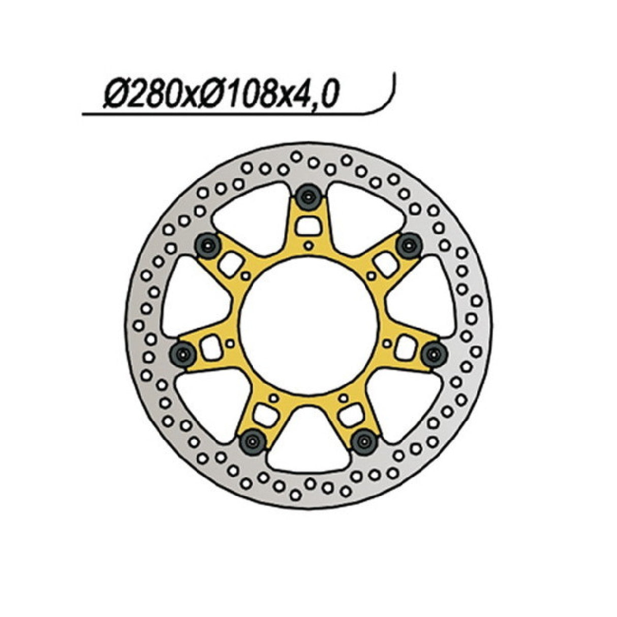 Disco de freno NG 024 RIEJU RS 2 Matrix 50 CC 03
