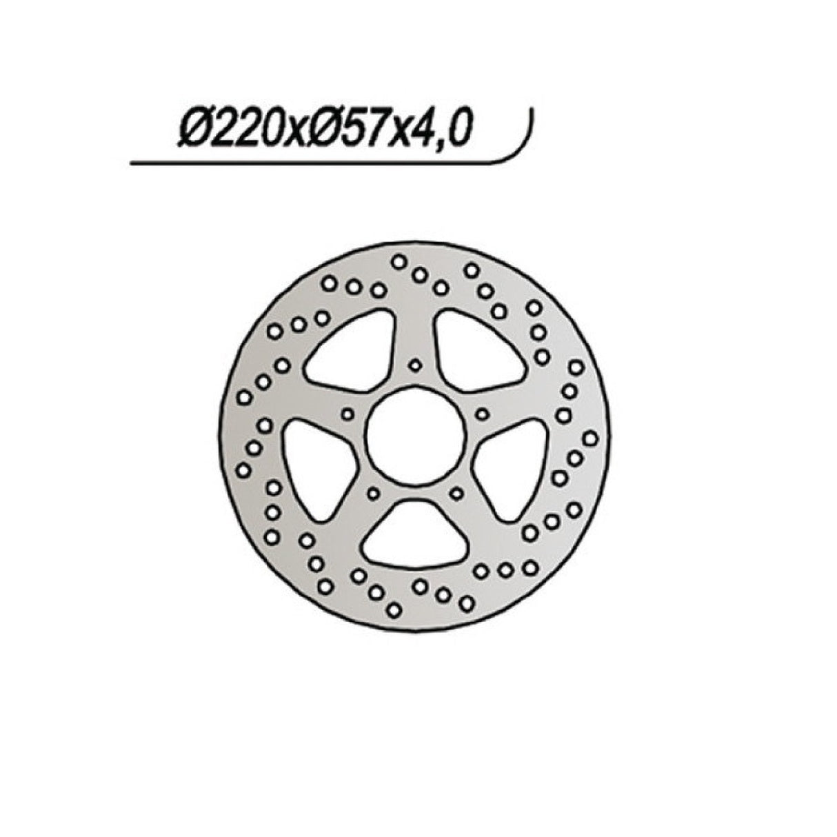 NG 042 Bremsscheibe APRILIA RX 50 CC 89/91