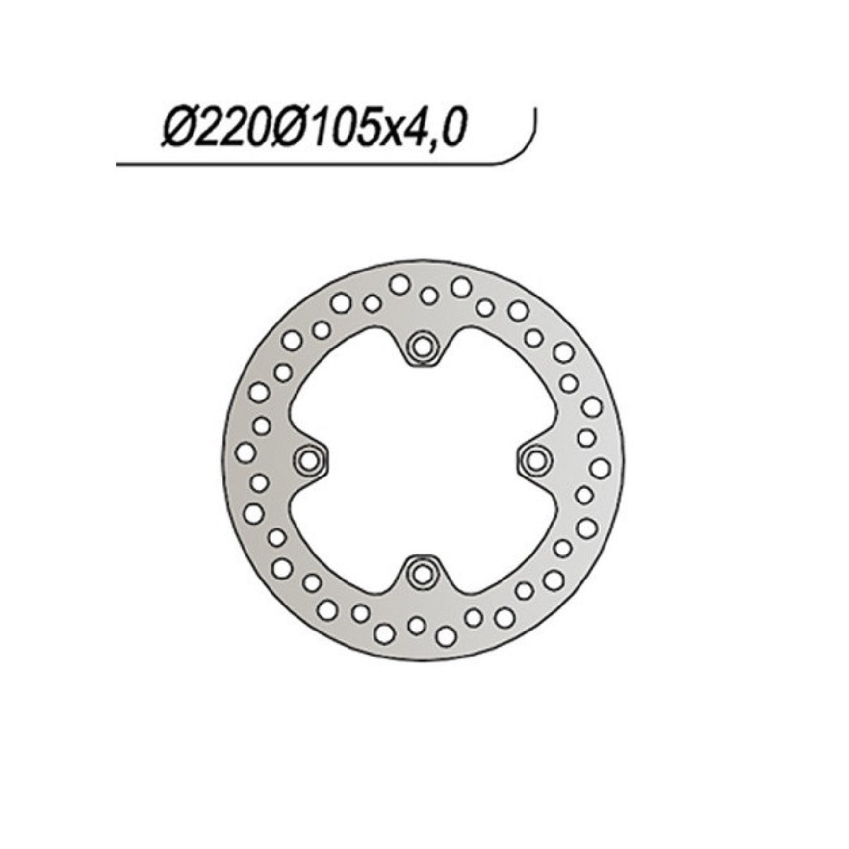 NG 043 Bremsscheibe HONDA CBR R (JC34/J39/J50) 125 cm³ 04/13