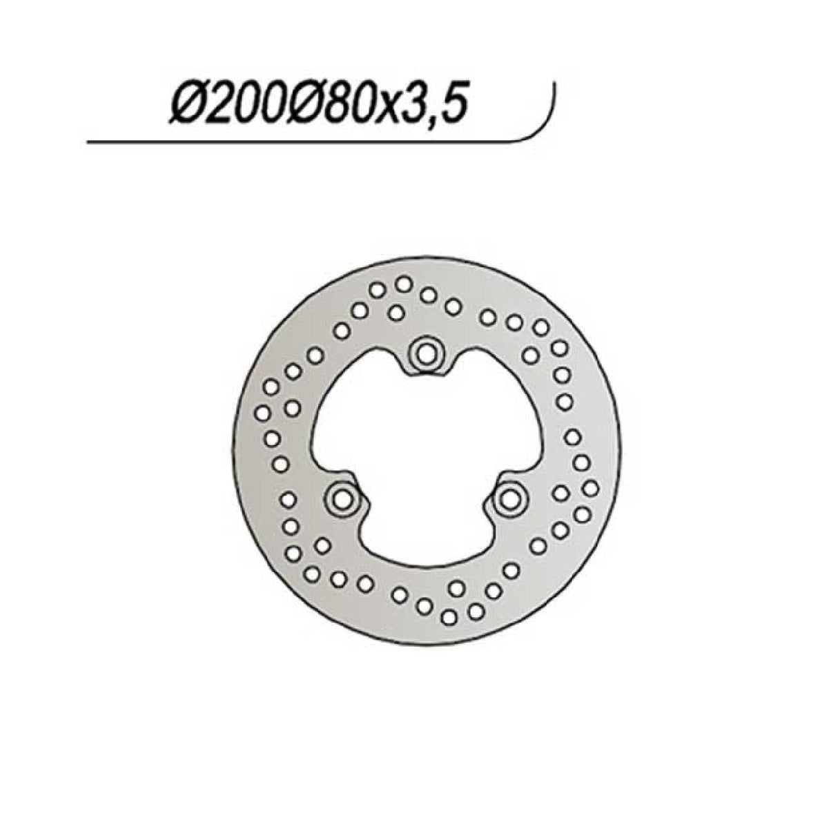 NG 053 Disco de freno KAWASAKI KLF B Bayou 300 CC 01/02