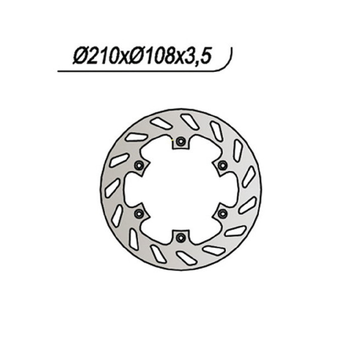 NG 060 Brake Disc AJP PR 4 Enduro 125 CC 03