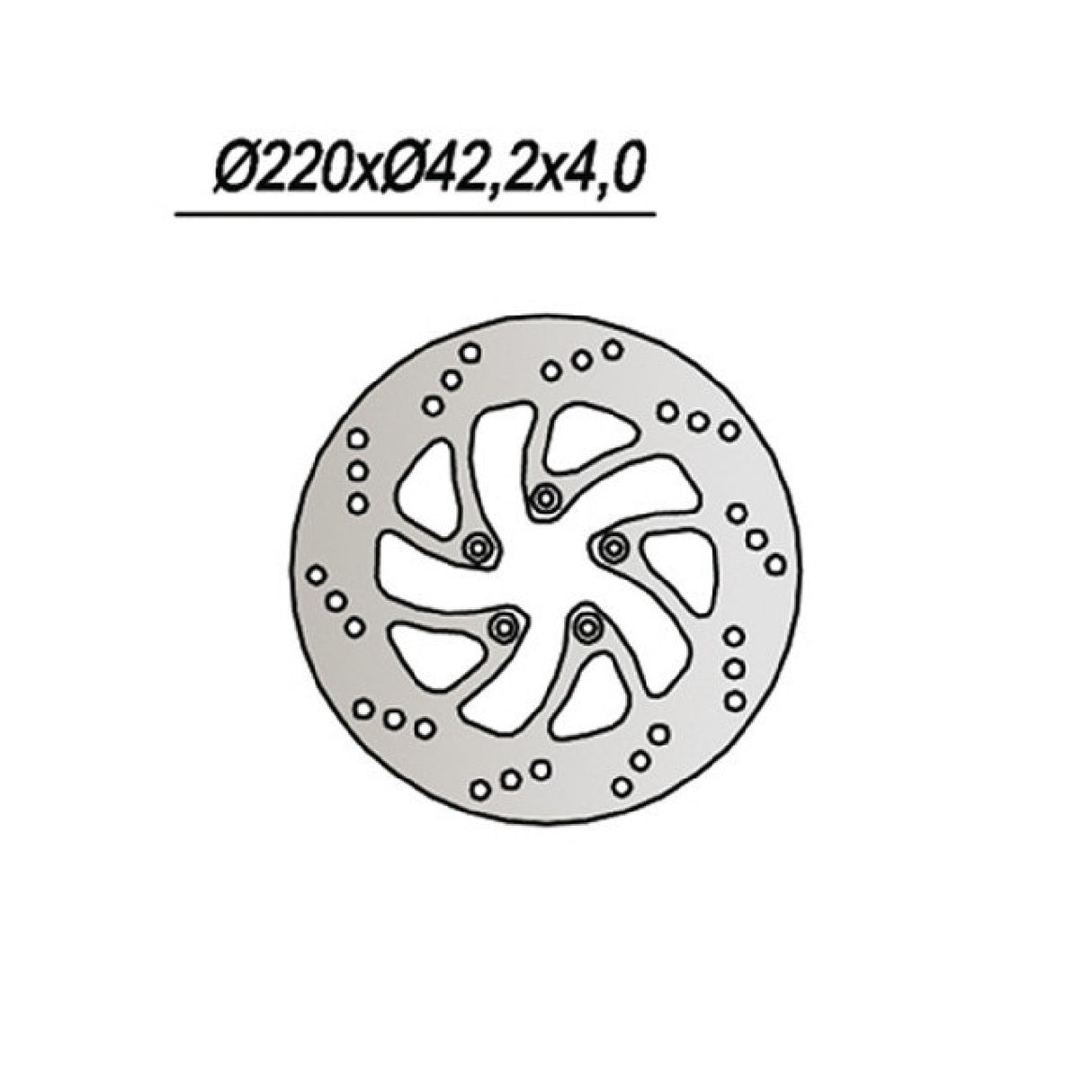 NG 078 Brake Disc ITALJET Jet Set 2T 50 CC 01/03