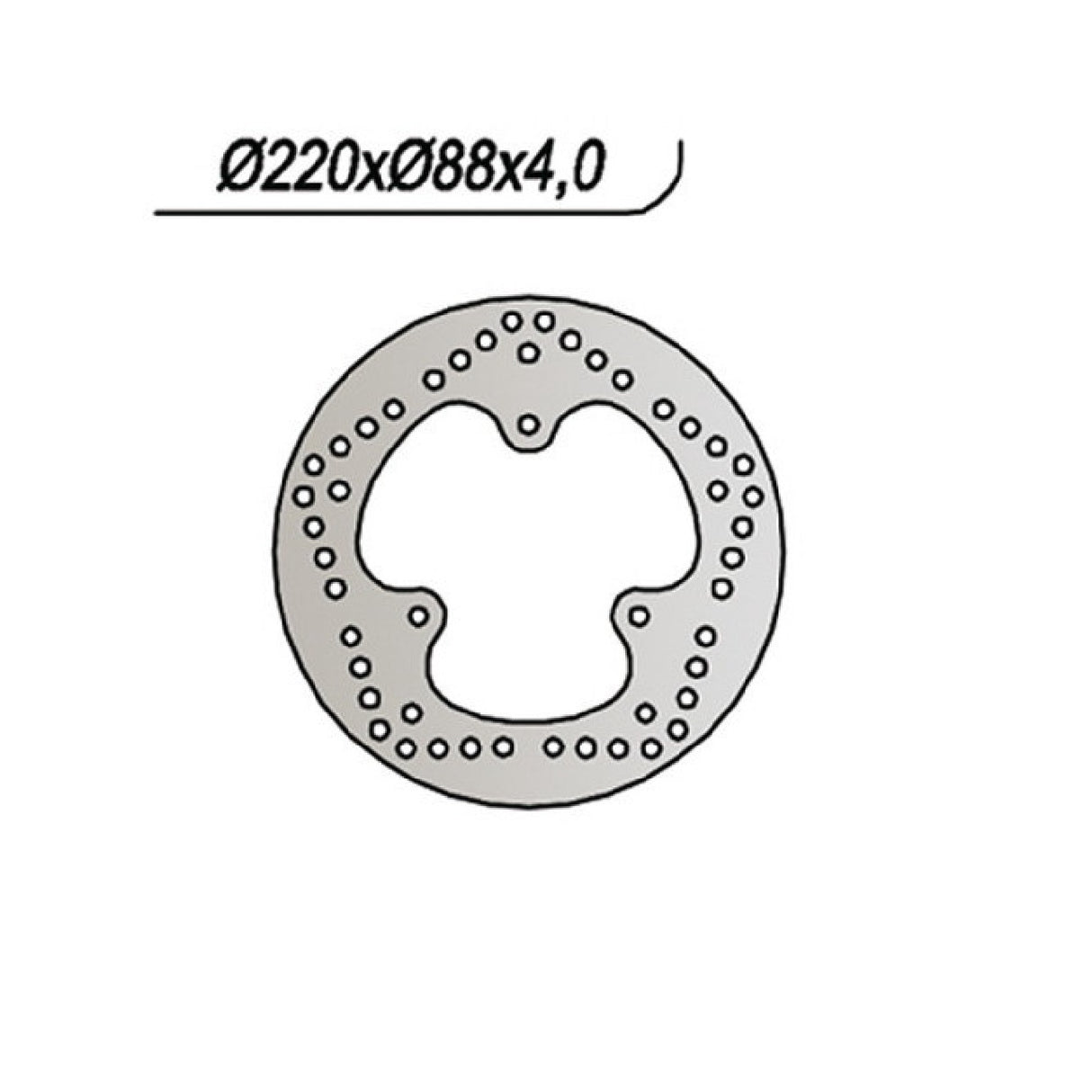 NG 084 Disco de freno MBK Flipper 50 CC 98/03