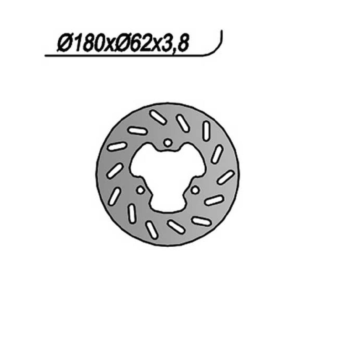 NG 089 Brake Disc DERBI Fénix EX 50 CC 95/97