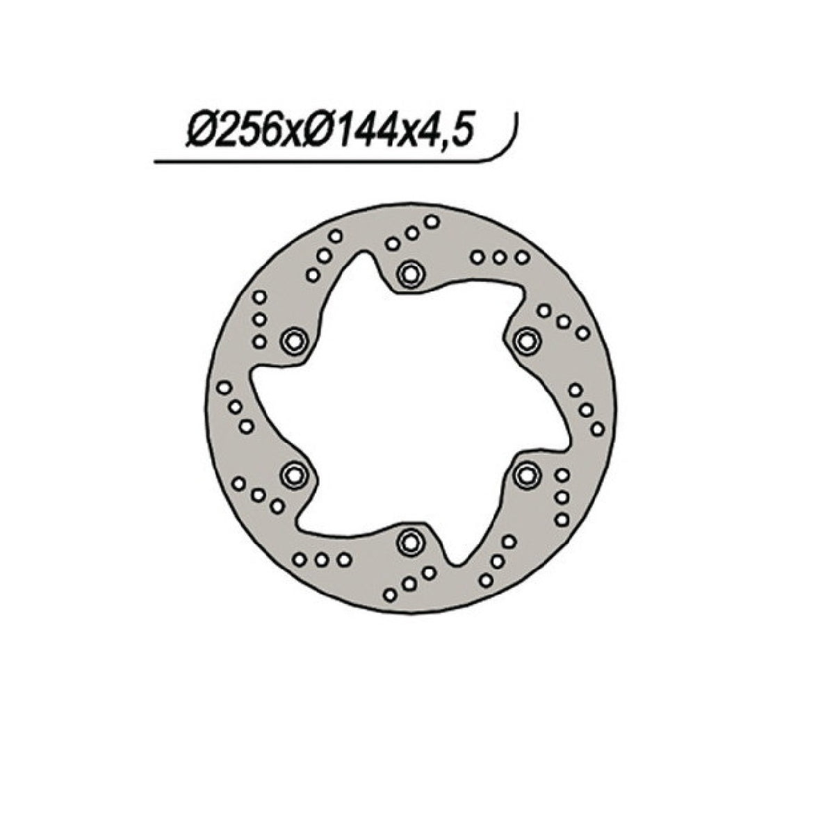 NG 1023 Disco de Freno HONDA SH (NF0211/NF02A) 300 CC 07/10