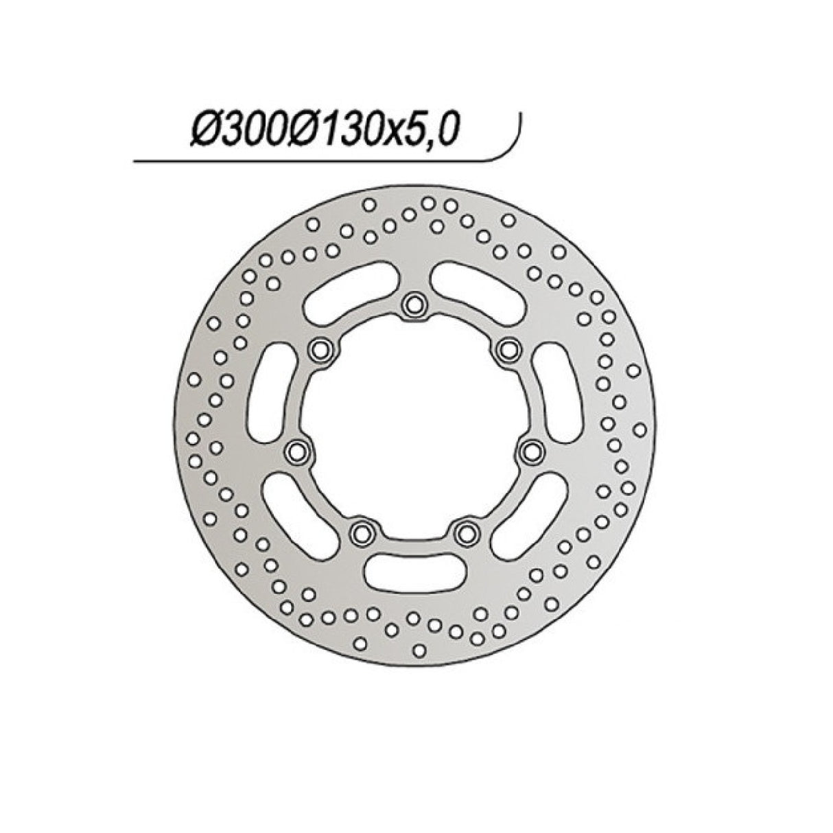 NG 1037 Bremsscheibe KAWASAKI EN Vulcan (EN500) 500 CC 94/10