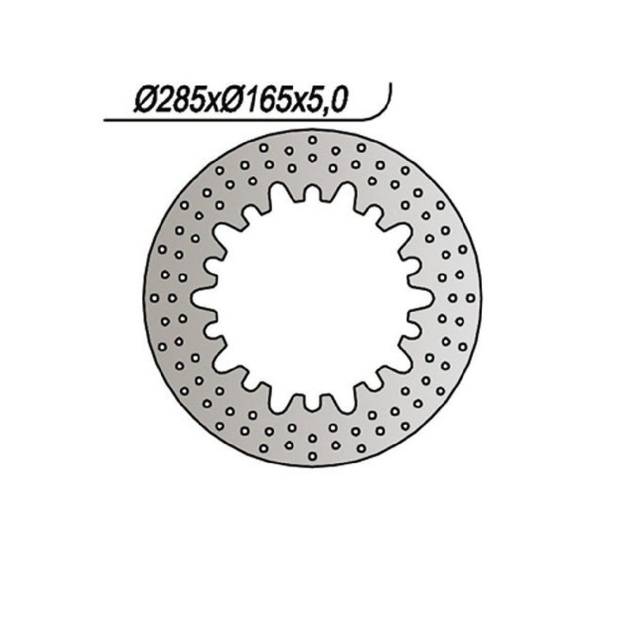 NG 1042 Bremsscheibe BMW K 75 C 750 CC 85/88