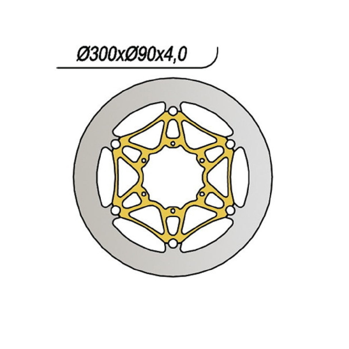 NG 1068 Brake Disc APRILIA RS 50 CC 06/13