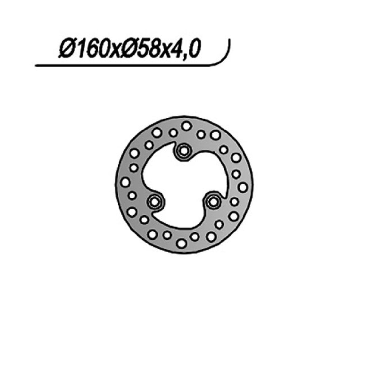 NG 108 Bremsscheibe CAGIVA City 50 CC 94
