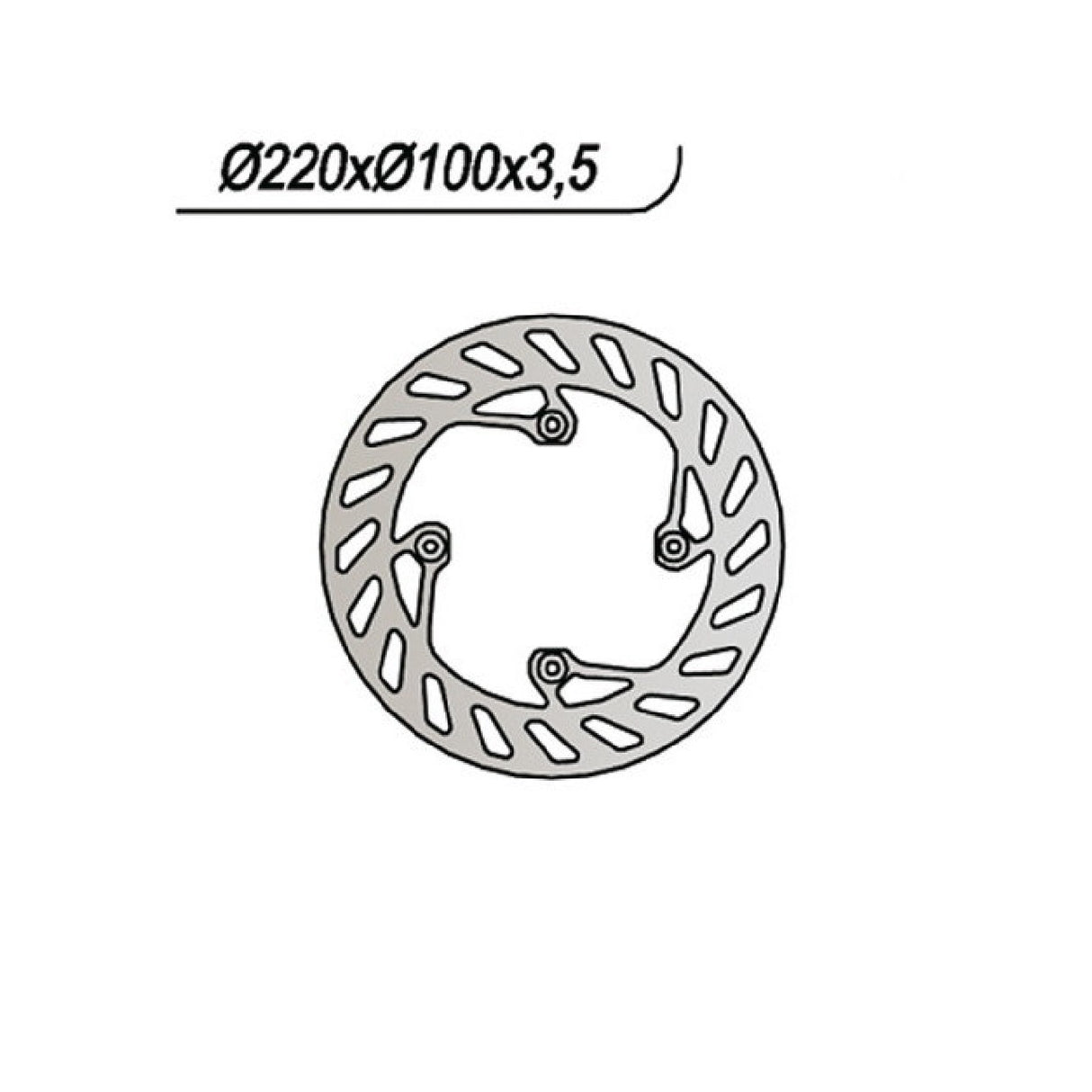 NG 1089 Disco de Freno BETAMOTOR RR Enduro 50 CC 10/11