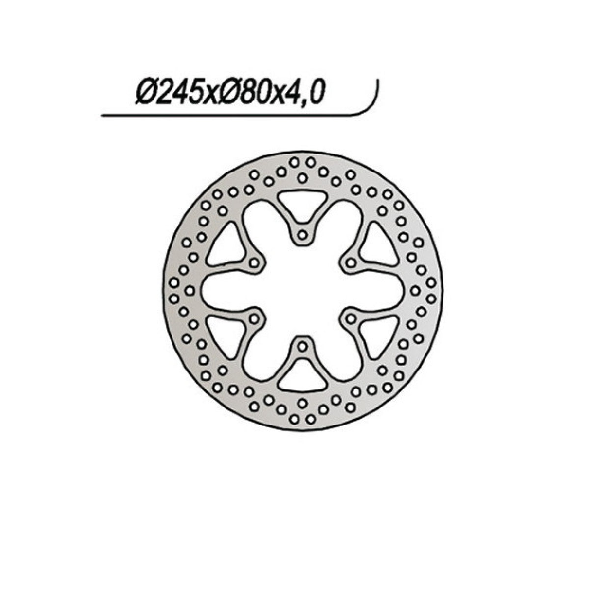 NG 1099 Bremsscheibe Yamaha XQ Maxster 125 CC 01/02