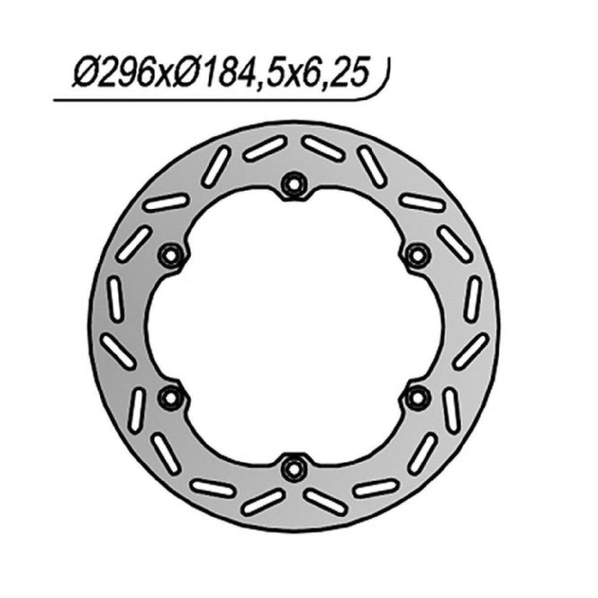 NG 1115 Brake Disc HONDA GL GoldWing (SC02) 1100 CC 82/83