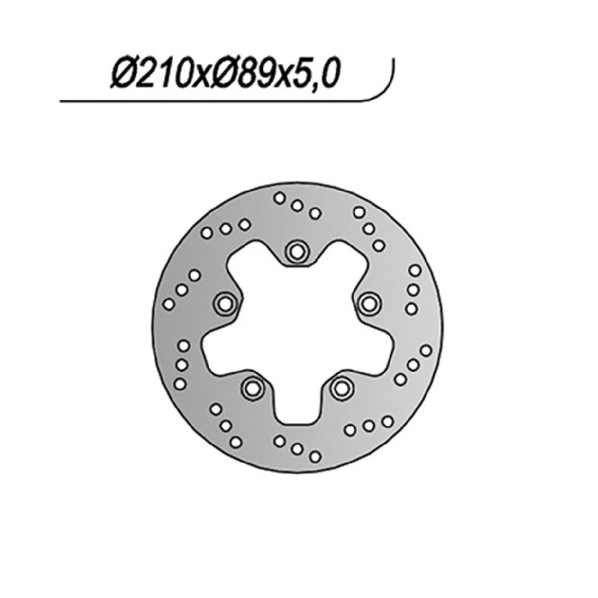 NG 1118 Disco de freno SUZUKI AN Burgman (CG111/CG112/CG113/CG114) 400 CC 06/17