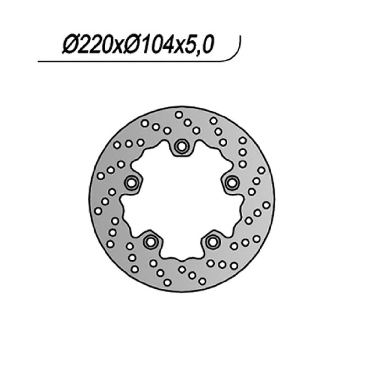 NG 1133 Brake Disc TGB X Motion LC 4T 125 CC 08/>