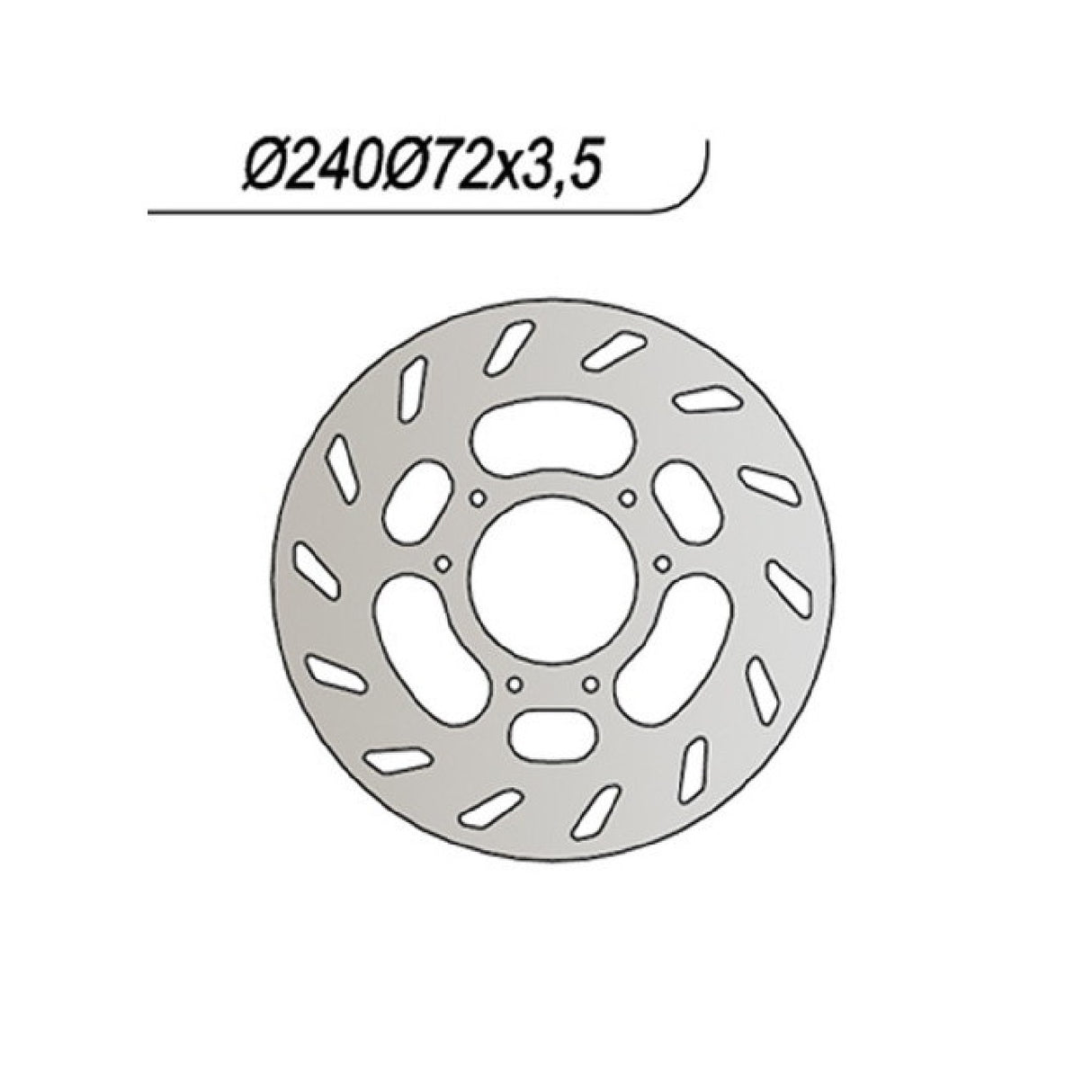 NG 114 Bremsscheibe BETAMOTOR RR Enduro 50 CC 02/03