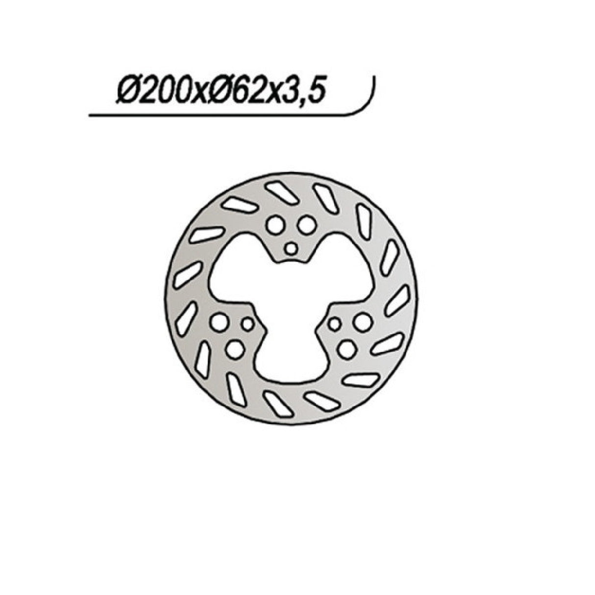 NG 115 Brake Disc FACTORY YM Desert 50 CC 05