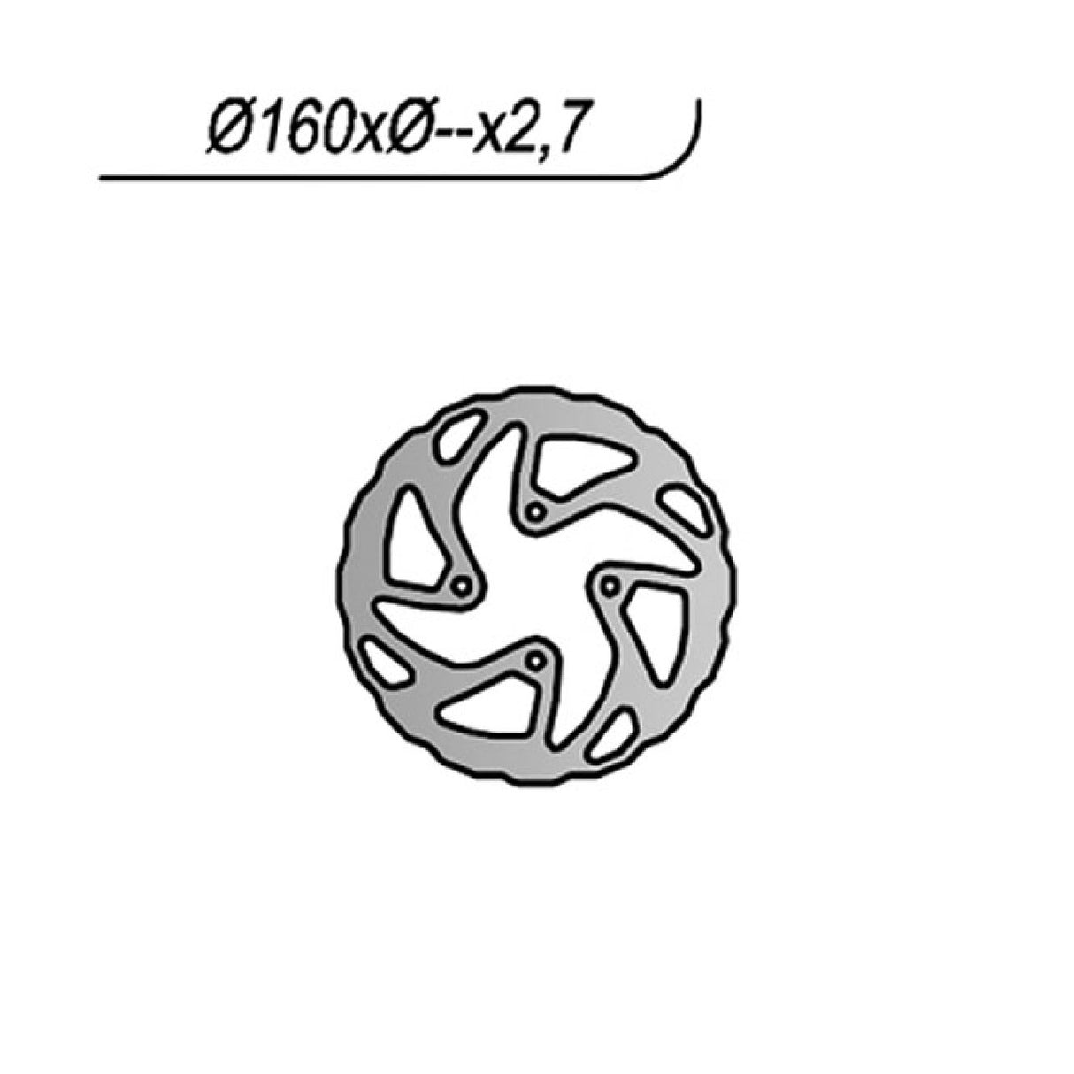 NG 1152X Bremsscheibe BETAMOTOR EVO 2T 125 CC 09/11