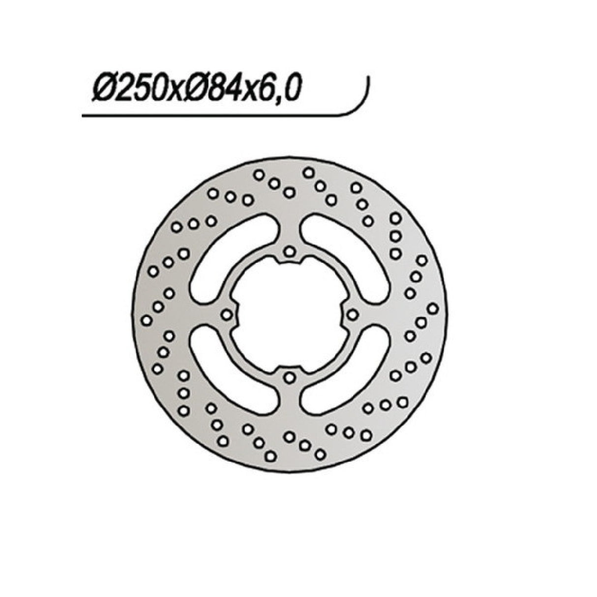 NG 121 Disco Freno SUZUKI GSF Bandit (GK7AA) 400 CC 89/95