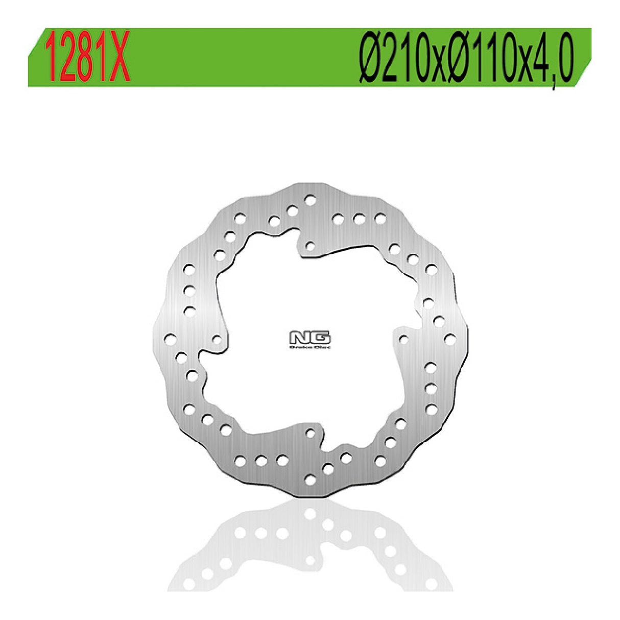 NG 1281X Disco Freno HUSQVARNA TC 17/14 85 CC 14/20