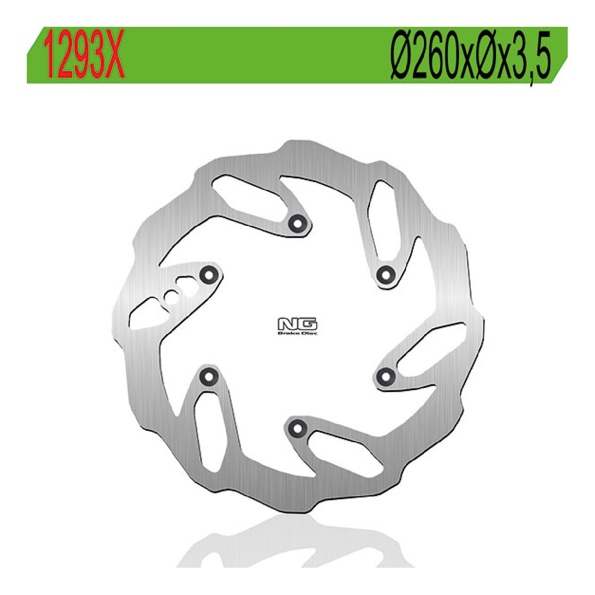 NG 1293X Disco de Freno BETAMOTOR RR Enduro 2T (Mot.BETA) 125 CC 18/19