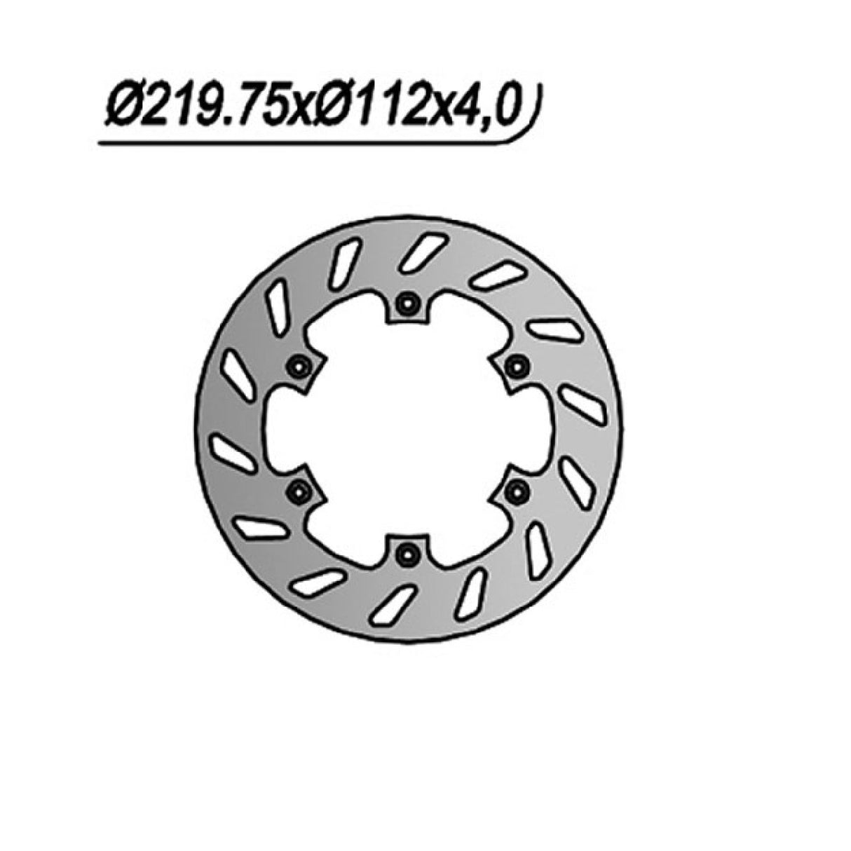 NG 135 Bremsscheibe HUSABERG E 350 CC 91/97