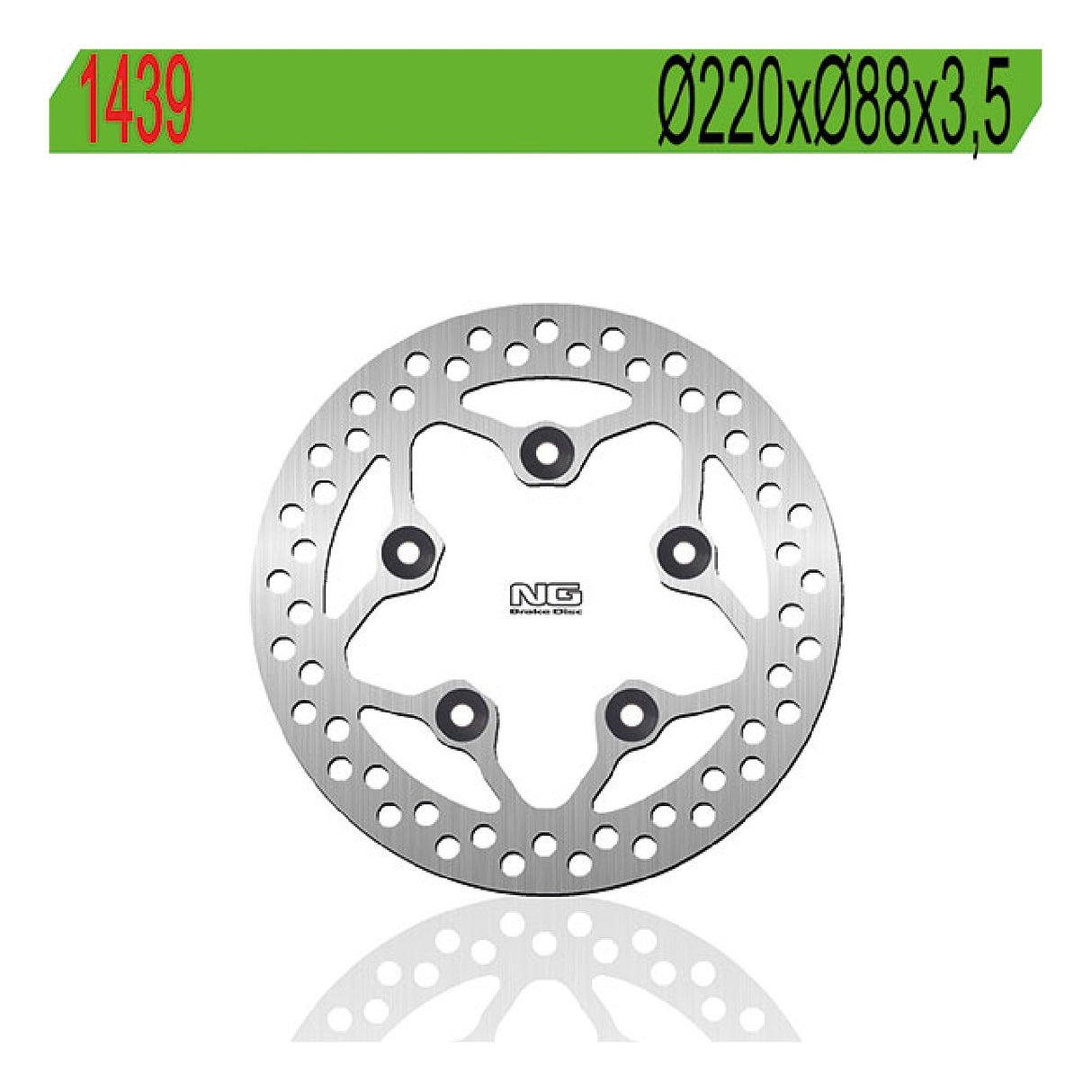 NG 1439 Disco Freno KYMCO Agility 2T RS Naked R12 50 CC 10/15