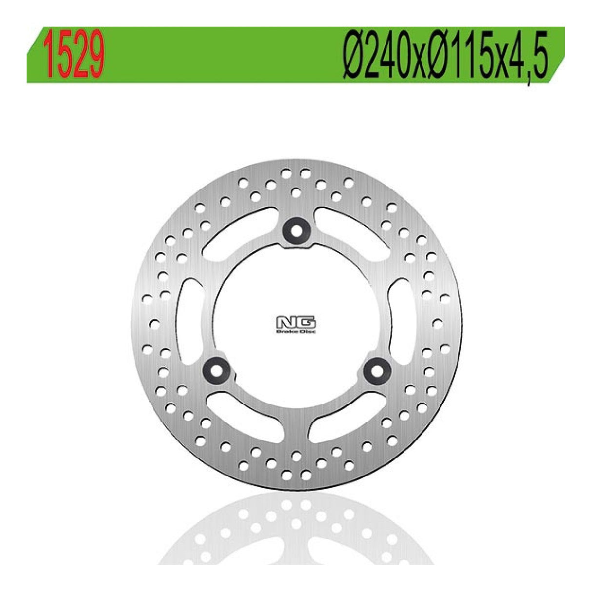 NG 1529 Disco de Freno SUZUKI UH Burgman 125 CC 14/19