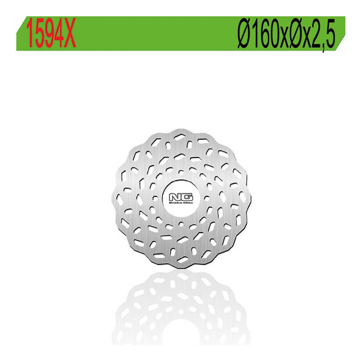NG 1594X Disco de Freno BETAMOTOR EVO 2T 125 CC 09/19