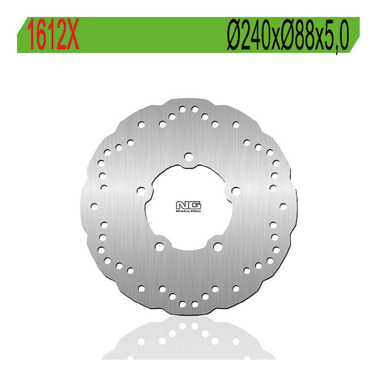 NG 1612X Disco Freno KAWASAKI J 125 CC 16