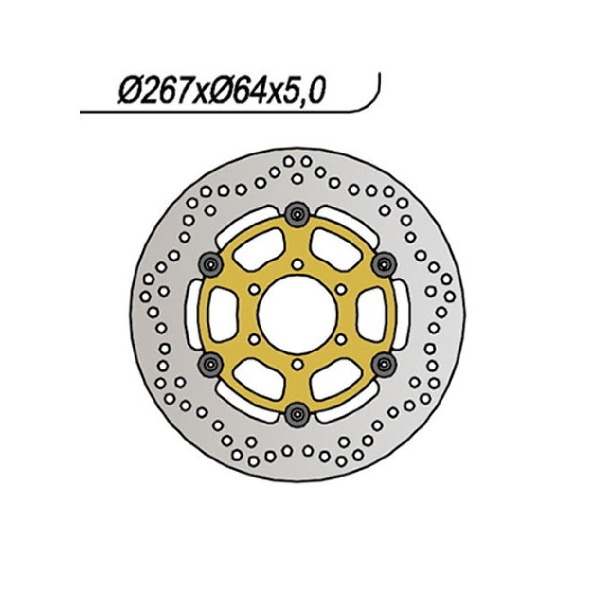 NG 162 Bremsscheibe Yamaha SR Classic 250 CC 95/03