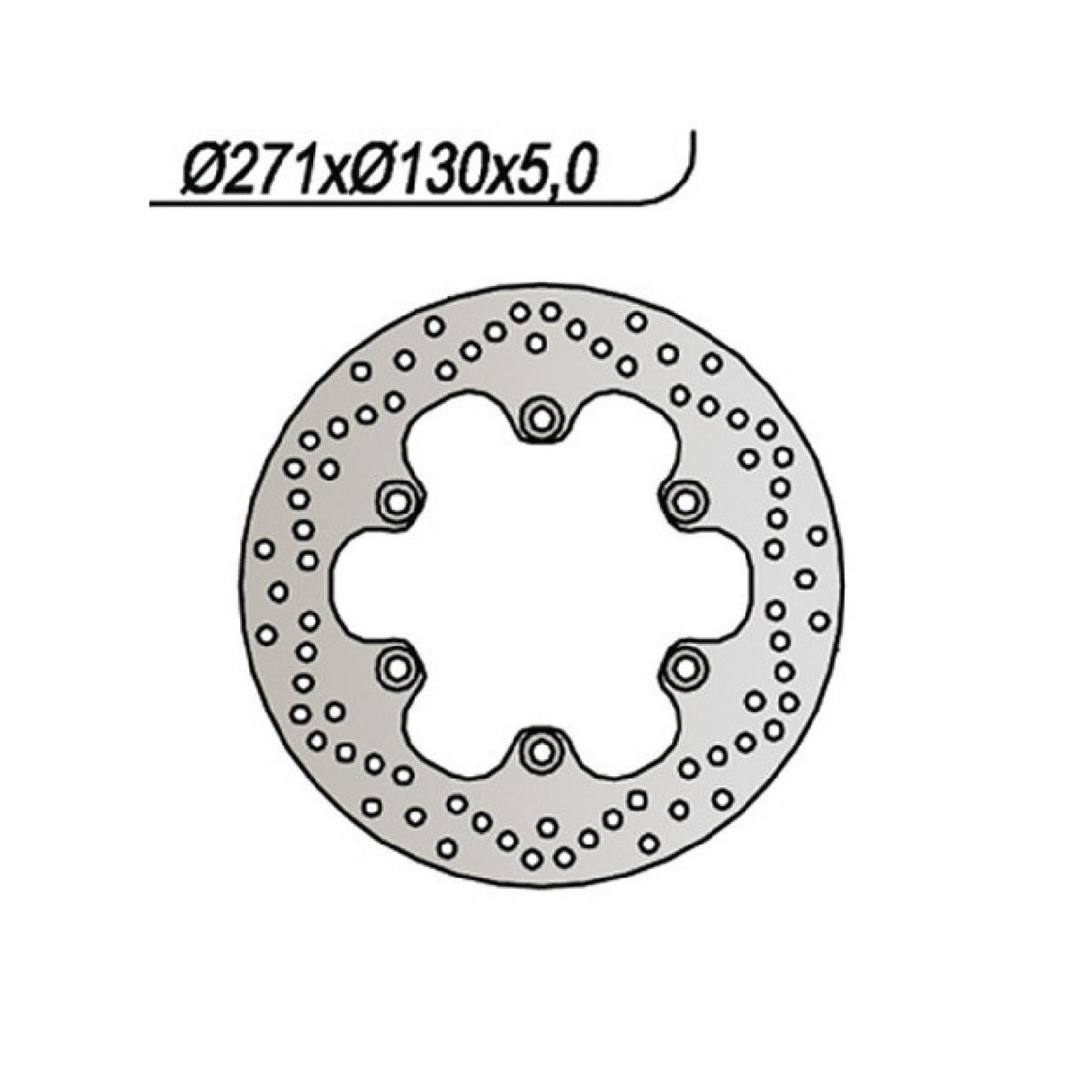 NG 170 Bremsscheibe KAWASAKI GPZ R Ninja (ZX600A1/A4) 600 CC 85/88