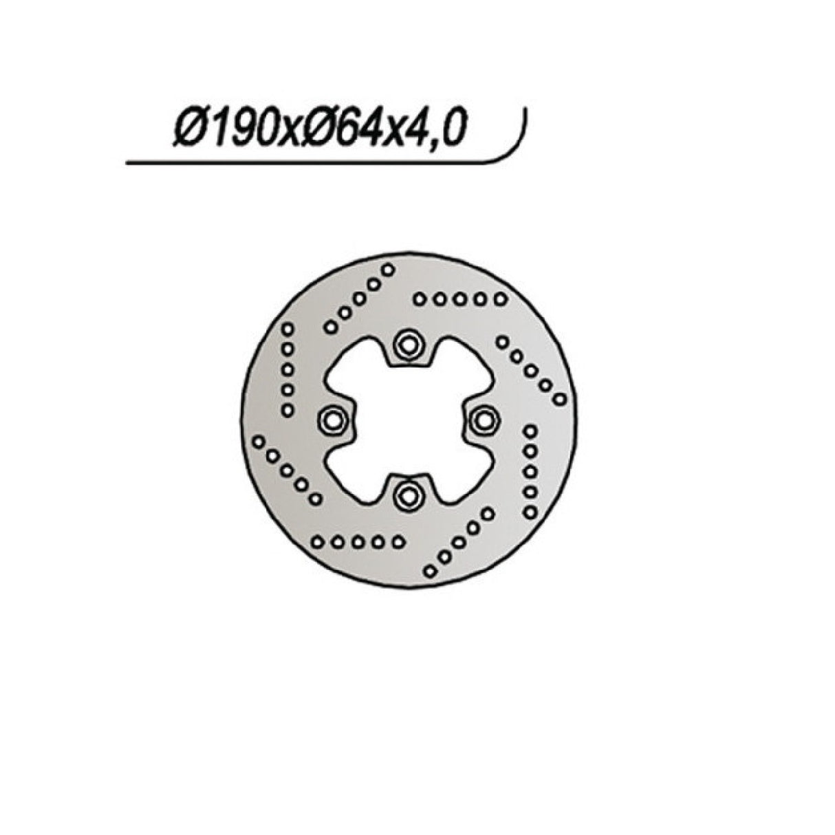 NG 181 Disco Freno SUZUKI AY Katana Air/Lc 50 CC 99/02