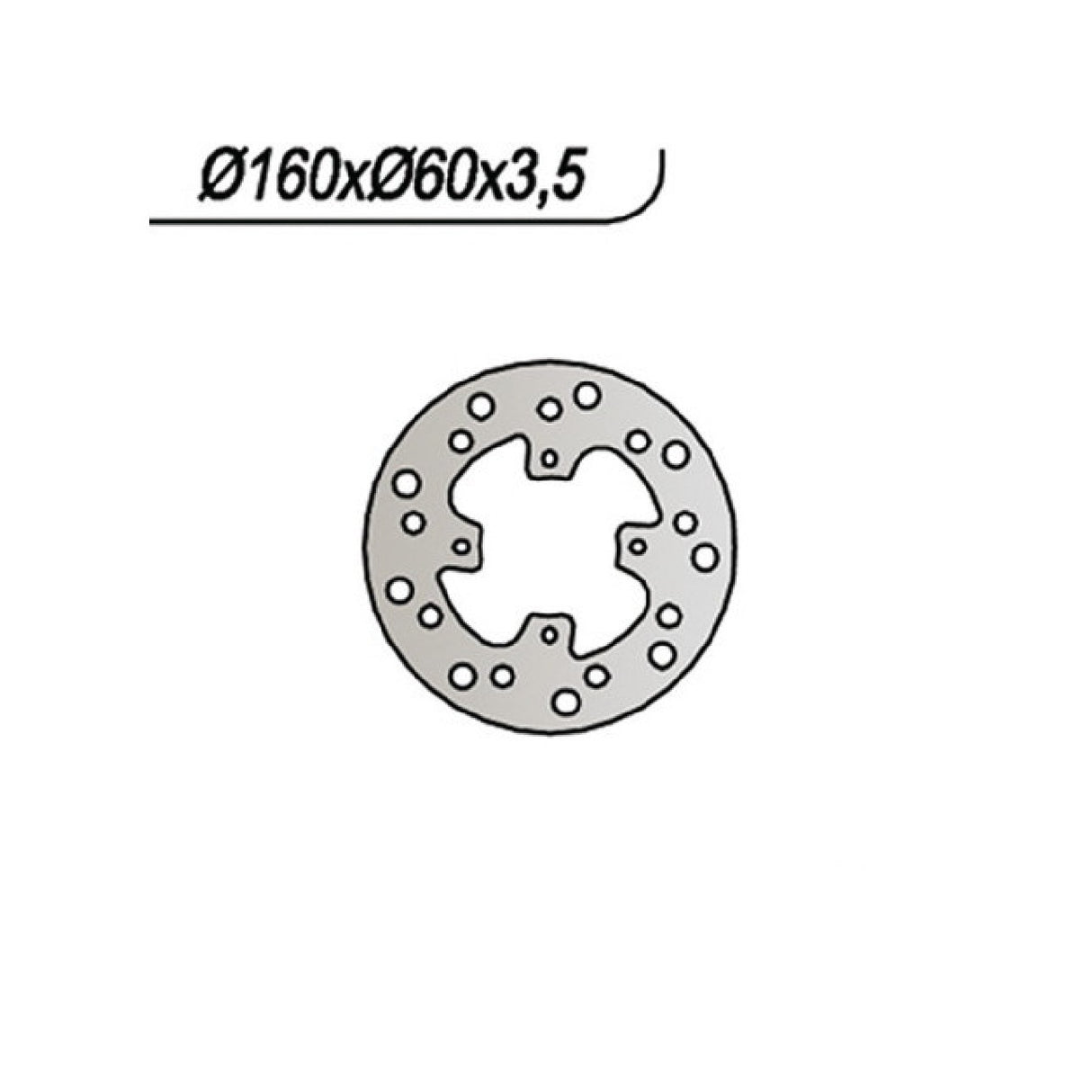 NG 183 Bremsscheibe KYMCO Sniper DD 50 cm³ 94/98