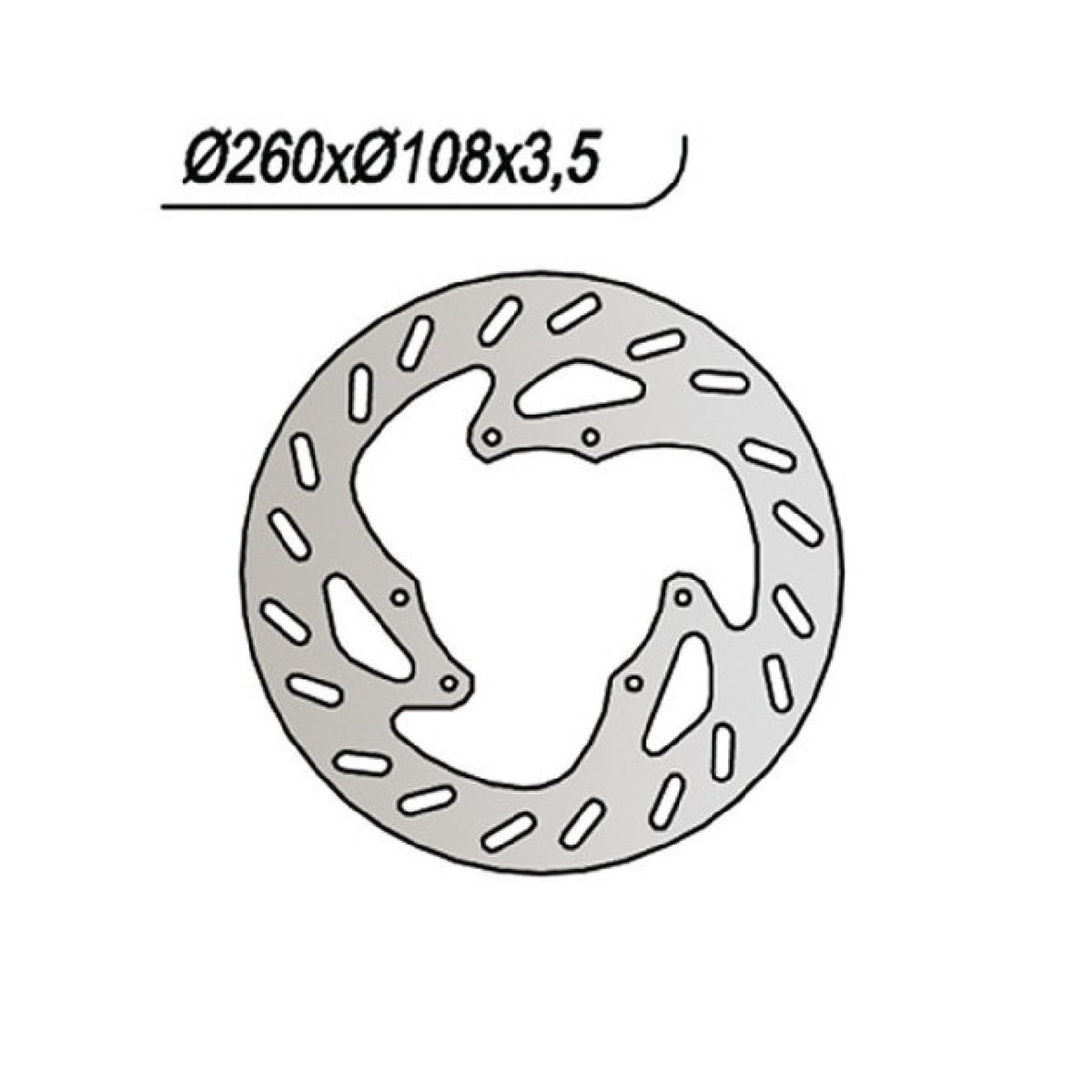 NG 193 Bremsscheibe DERBI Astro „Bultaco“ 50 CC 00/02