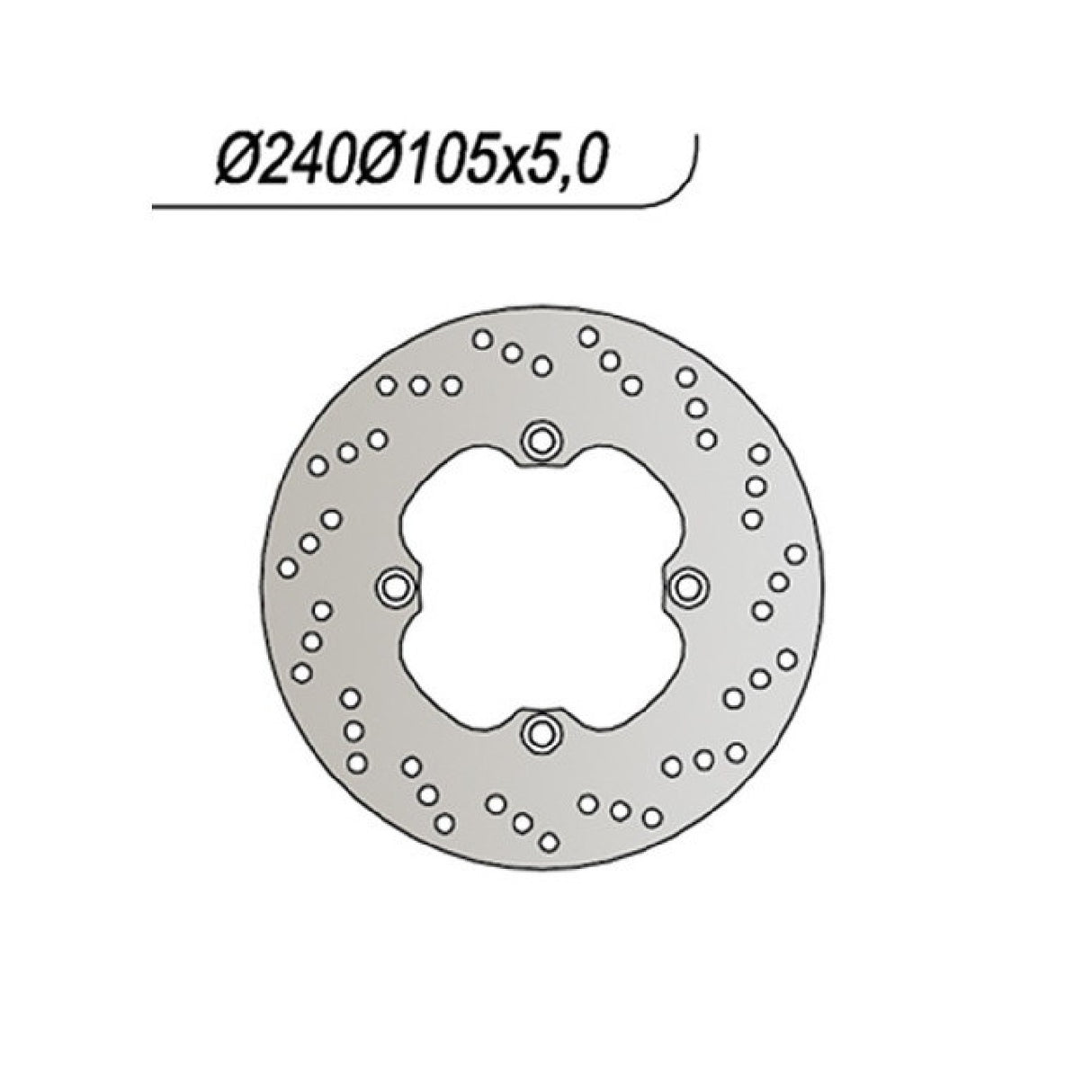 NG 209 Bremsscheibe CAGIVA Canyon 500 CC 97/02